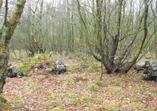  Jugadores esperando a que sus oponentes se acerquen 